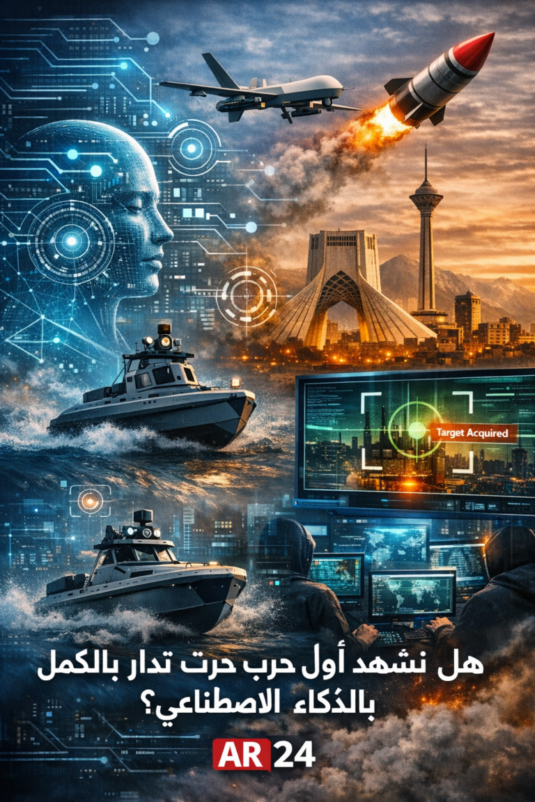 الذكاء الاصطناعي يدخل ساحة الحربالذكاء الاصطناعي يدخل ساحة الحرب