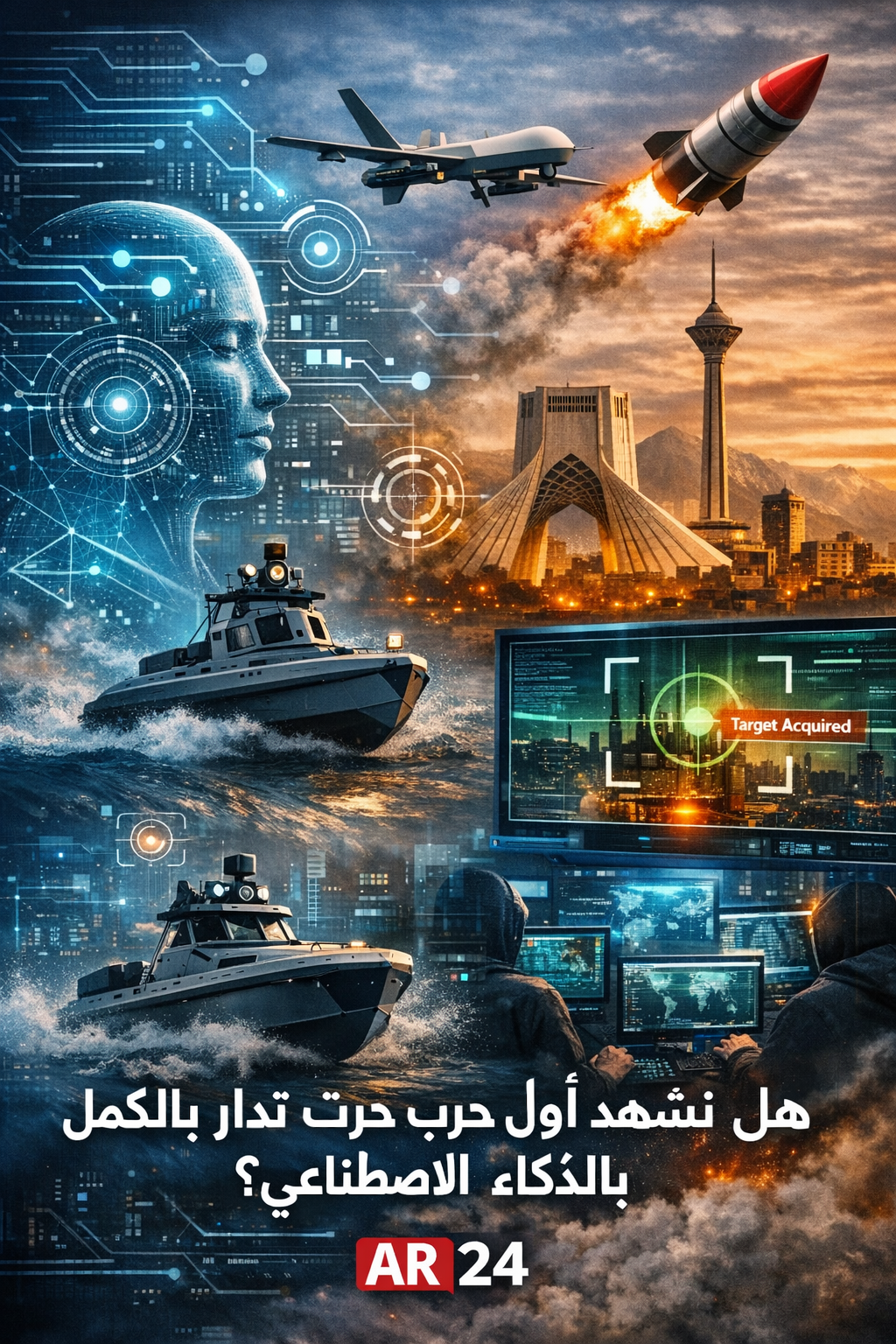 الذكاء الاصطناعي يدخل ساحة الحربالذكاء الاصطناعي يدخل ساحة الحرب